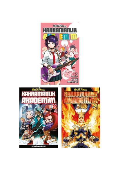 Gerekli Şeyler Yayıncılık Kahramanlık Akademim 19-20-21. Ciltler Manga Seti