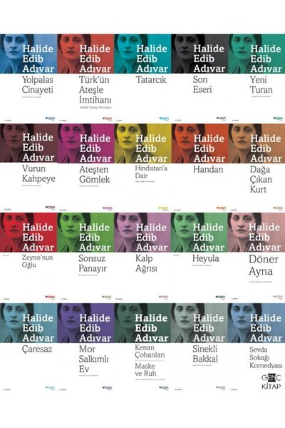 Can Yayınları Halide Edip Adıvar 20 Kitap Set Ateşten Gömlek-vurun Kahpeye-tü...