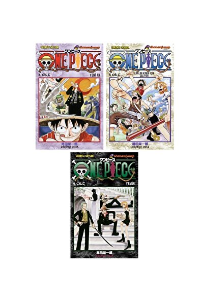 Gerekli Şeyler Yayıncılık One Piece 4-5-6. Ciltler Manga Seti