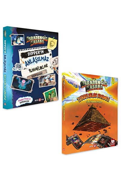 Beta Kids Disney Esrarengiz Kasaba 2 Kitap Set - Dipper'in Anlaşılmaz Tuhaflı...