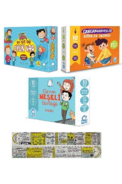 Mavi Kirpi Bu İşte Bir Oyun Var+Cancan Kardeşler+Ela'nın Neşeli Günlüğü 30 Ki...