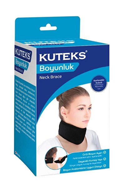 Kuteks Ortopedik Boyunluk - Ayarlanabilir Bedenli - Boyun Anatomisine Uygun D...