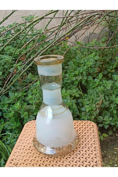 Bi Nargile Klasik Bakır Nargile Takımı Camı (SİPARİŞE GÖRE DESEN DEĞİŞEBİLİR)