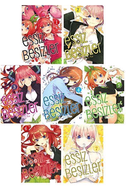 Gerekli Şeyler Yayıncılık Eşsiz Beşizler 1-2-3-4-5-6-7. Ciltler Manga Seti