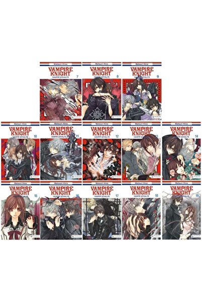 Akıl Çelen Kitaplar Vampire Knight 7-8-9-10-11-12-13-14-15-16-17-18-19. Ciltl...