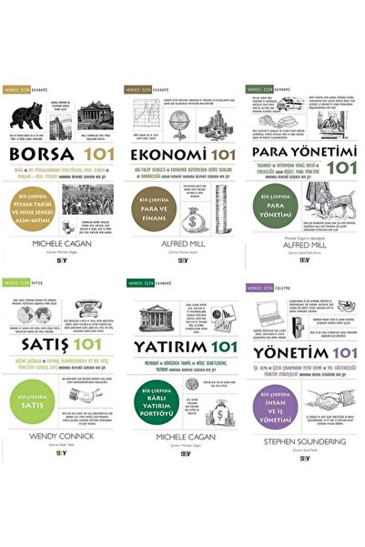 Say Yayınları Borsa 101 - Ekonomi 101 - Para Yönetimi 101 - Satış 101 - Yatır...