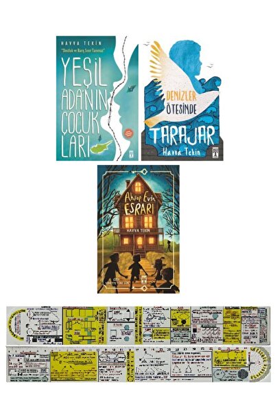 Genç Timaş Havva Tekin 3 Kitap Set / Yeşil Adanın Çocukları+Denizler Ötesinde...