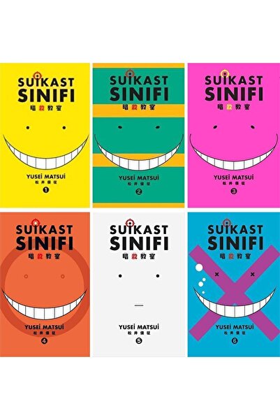 Gerekli Şeyler Yayıncılık Suikast Sınıfı 6 'lı Manga Seti (1-2-3-4-5-6)