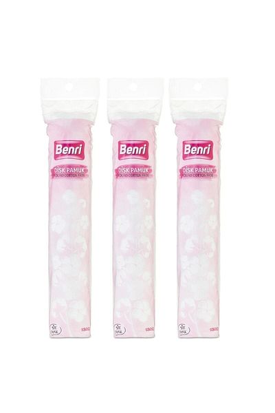 Benri Makeup Removal Cotton 140 Pieces X3