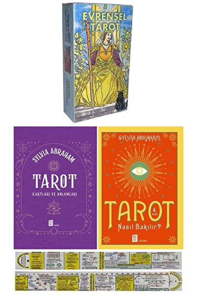 Mona Kitap Evrensel Tarot + Tarot Nasıl Bakılır + Tarot Kartları ve Anlamları...