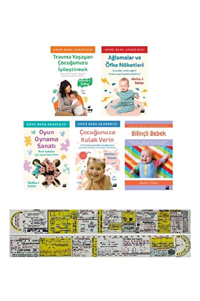 Doğan Kitap Aletha J. Solter 5 Kitap Set / Oyun Oynama Sanatı, Çocuğunuza Kul...