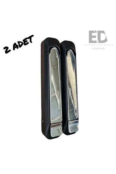 EMİRDAĞ ALÜMİNYUM CAM BALKON Cam Balkon Yedek Parça Açma Kolu (PARLAK) (2 ADET).