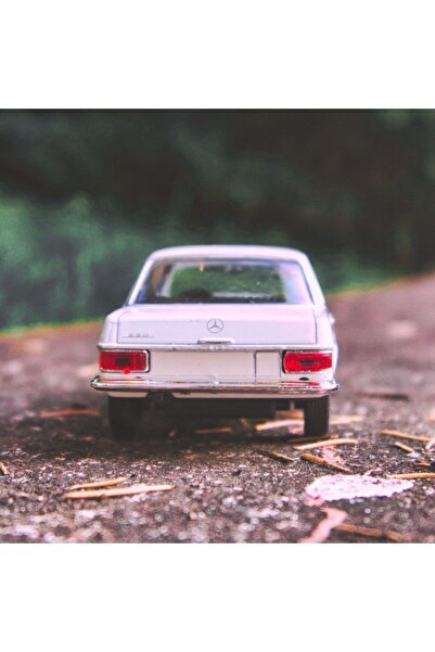 MERCEDES Benz W114 Koleksiyon Metal Araba 12cm Eski Araba Nostalji Bej