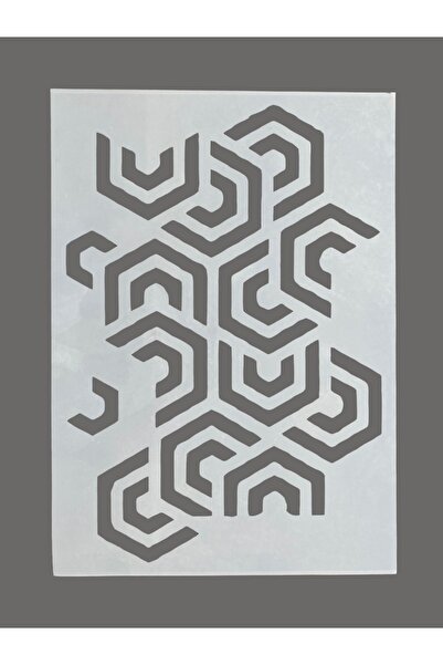 Piktura Duvar dekorasyonu stencil şablon 60X43