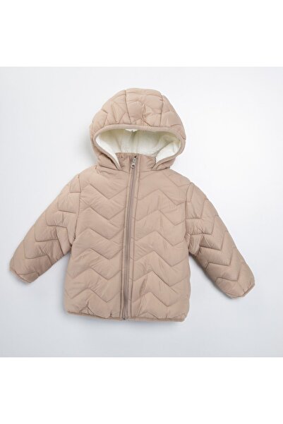 Midimod Gold Unisex Čupkani materijal Dječji kaput za uzrast 6-10 godina