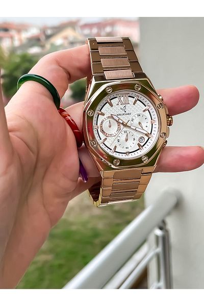 Bentini Bouleward Men's Sports Watch - Stylish Design, Stainless Color, Bracelet Gift