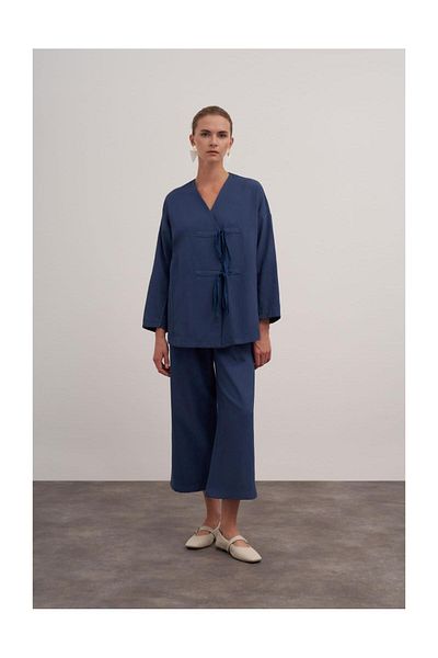 FUSHYA Gabardine Double Set - Tie-Up