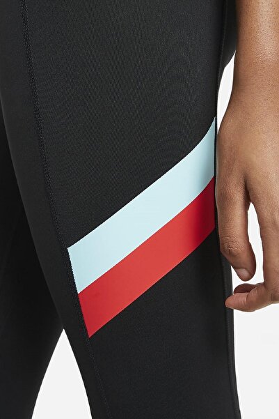 Nike Dry Performance One Tight Renk Bloklu Çizgili 7/8 Kadın Taytı