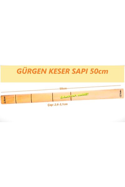 Işıklar 1.Kalite Gürgen Keser Sapı-Sap-Vernikli-Özel Ambalaj