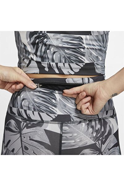 Nike Fast Dri-fit 7/8 Çok Cepli Yüksek Belli Koşu Taytı