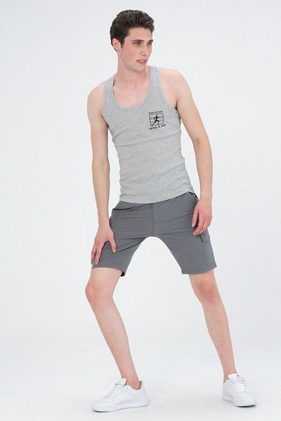 Rich Men's Swimmer Cut Sports Tank Running Athlete Tank Top
