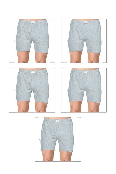ÖZKAN underwear Özkan 0043 - Ανδρικά σλιπ μπόξερ 5 συσκευασιών, χτενισμένο βαμβάκι, ύφασμα μονό ζέρσεϊ, εύκαμπτο και άνετο πόδι
