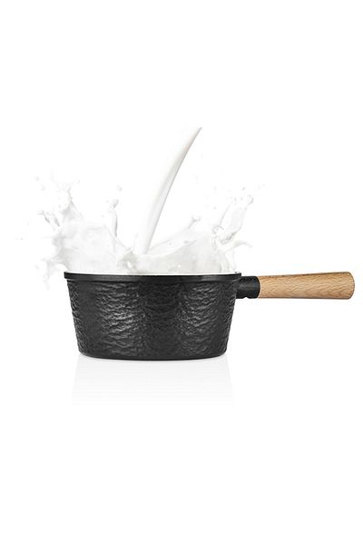 FALEZ Black Line 18 cm Cast Iron Milk Jug