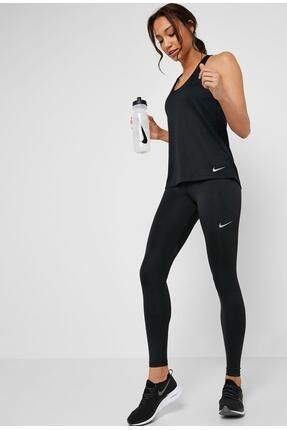 Nike Running Fast Tight Toparlay c Bol Cepli Siyah Kad n Tayt Fiyat Yorumlar Trendyol