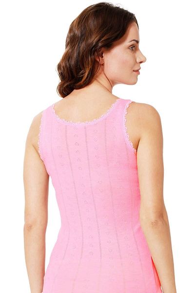 ÖZKAN underwear Özkan 23493 Women's Transfer Ribbed Flexible Soft Thick Strap Tank Top
