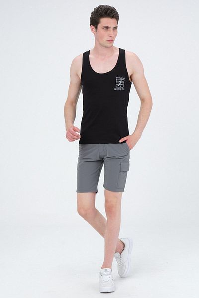 Rich Men's Swimmer Cut Sports Tank Running Athlete Tank Top