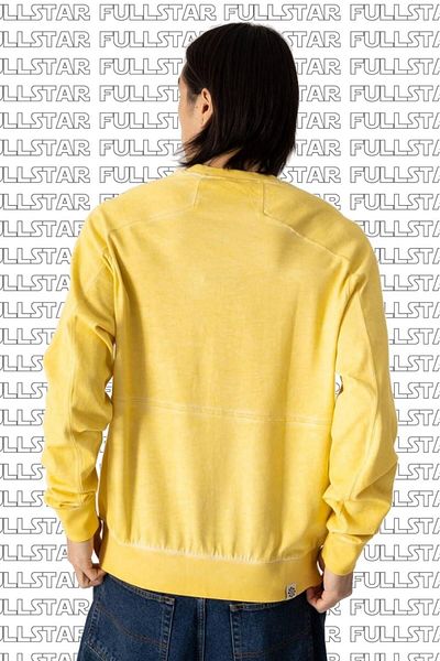 Nike Суитшърт Sportswear Revival Jersey Crew Sweat Relaxed Fit Organic Памук Жълт