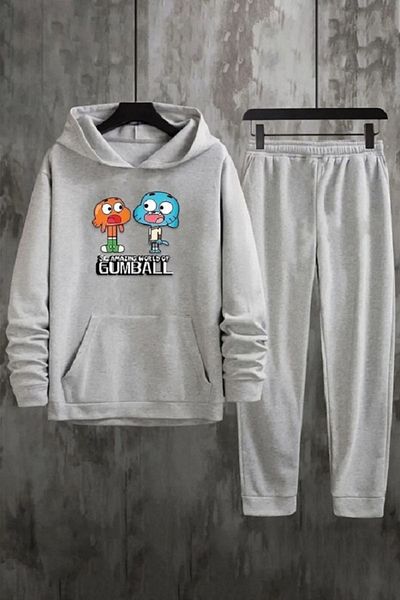 x-compass life Σετ φόρμας Unisex Hooded Gumball Printed