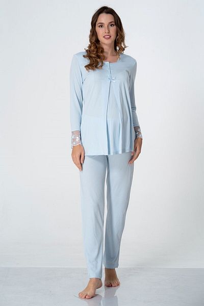 ByLohusa Set de pijama de maternitate Effortt
