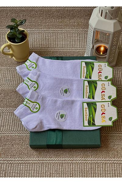 Rumon Bamboo Anti-Sweat Seamless Short Men's Socks 6 Pack
