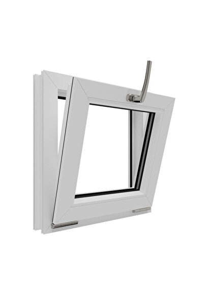Bipencere Camlı 50x50cm Pvc Pencere Wc Penceresi