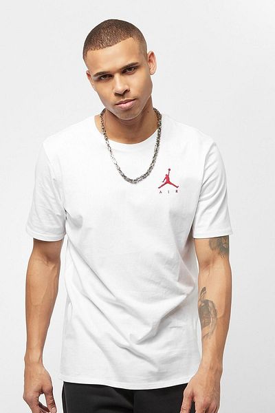 Nike Jordan Jumpan Air Unisex White T-Shirt - Embroidery Logo