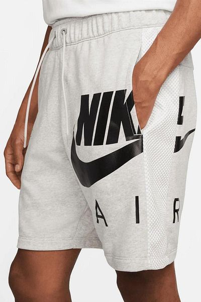 Nike Sportswear Air French Terry Short Thick Cotton Gray Men's Shorts