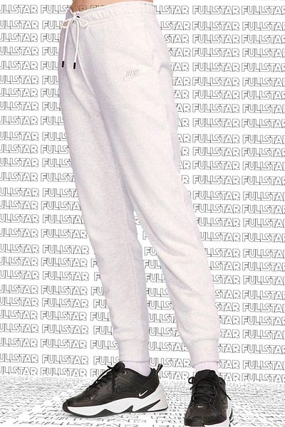 Nike Sportswear Essential Fleece Sweatpant Βαμβακερό Φούτερ Φούτερ Λευκό Μελανζέ
