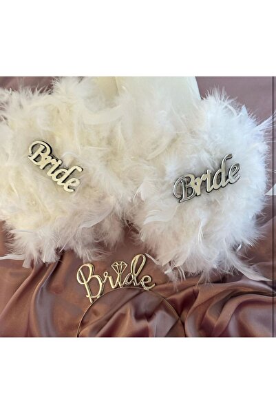 lilyum butik Bride terlik ve taç