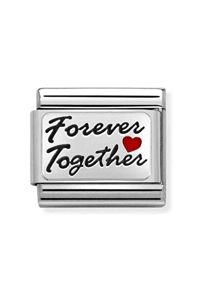 NOMİNATİON Composable Classic Dekoratif Link - Plakalar Oksitlenmiş - Sonsuza...