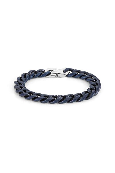 NOMİNATİON Beyond Bracelet In Medıum Steel With Pvd Fin, Blue Medıum
