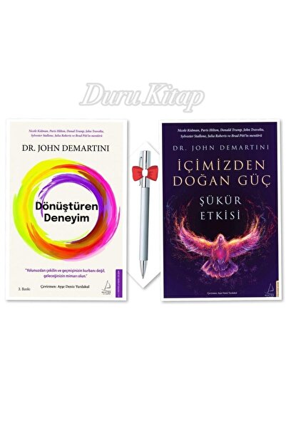 Destek Yayınları Dönüştüren Deneyim - Içimizden Doğan Güç, Dr. John Demartini...