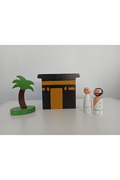 Gepetto Nine Ahşap Oyuncak Kabe Seti – El Yapımı, Eğitici Ve Doğal