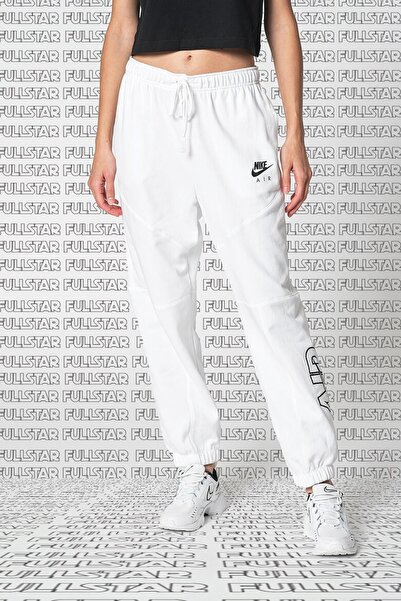 Nike Air Fleece Loose Fit Sweat Pants White Bol Kesim Kadın Eşofman Altı Beyaz
