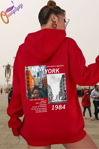 oneagılyazı Hanorac imprimat cu glugă