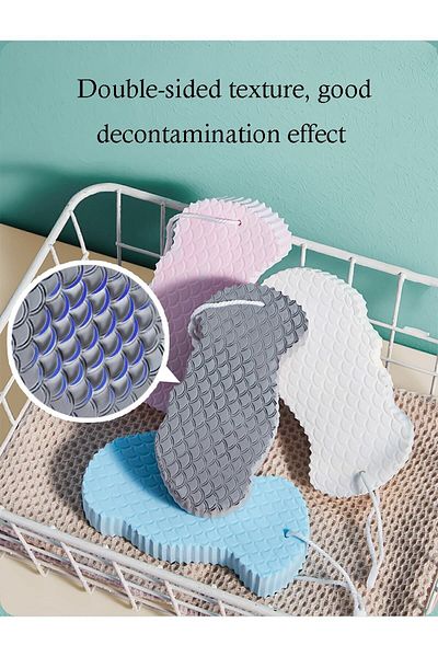 ayyıldız home Soft Sponge Body Scrub Skin Cleanser Dead Skin Remover Exfoliating Scrub Washcloth