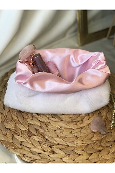 MELSEA حقيبة مكياج وعناية باللون الأبيض