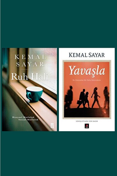 Timaş Yayınları Ruh Hali - Yavaşla 2 Kitap Set