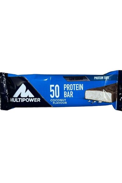 multipoverr Multipower - 50% Protein Bar, Coconut Flavor, 50g * 20Pcs
