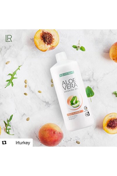 LR Aloe Vera Drinking Gel Şeftali Jel Içecek 1 Lt Ty8075017